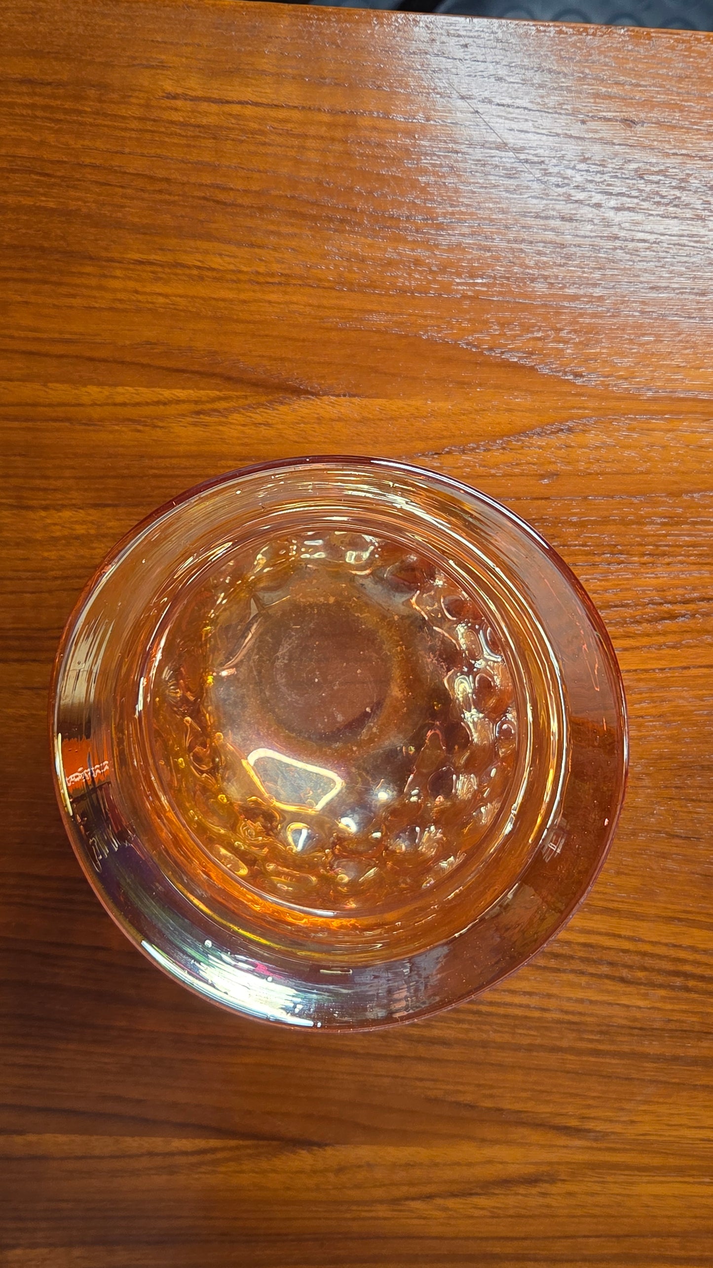 Vintage lysterilasimalja / -kulho, 1960–70-luku