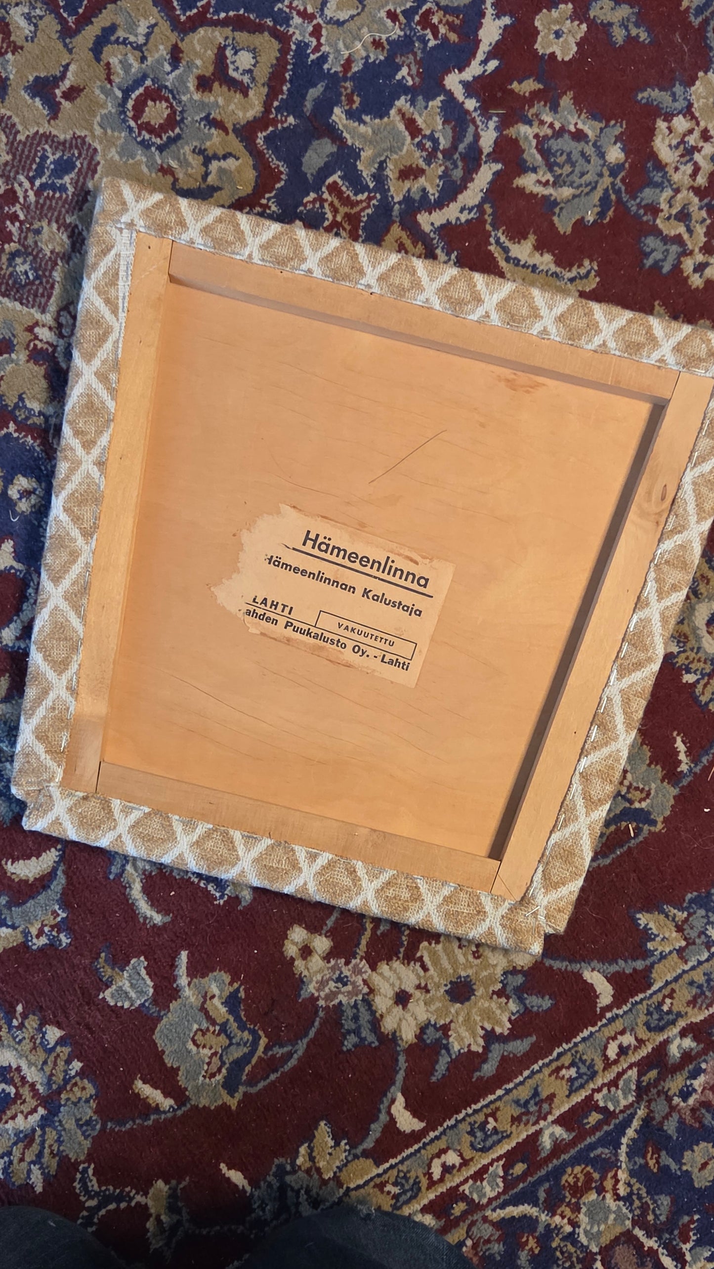 Ruokatuolisetti 4 kpl – 1960-luku | Lahden Puukalusto