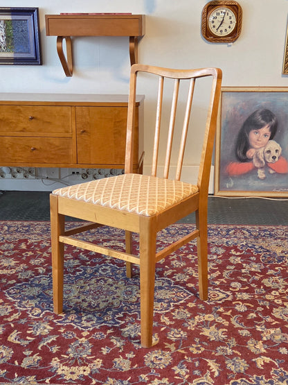 Ruokatuolisetti 4 kpl – 1960-luku | Lahden Puukalusto