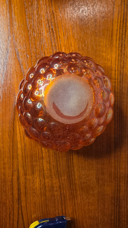 Vintage lysterilasimalja / -kulho, 1960–70-luku