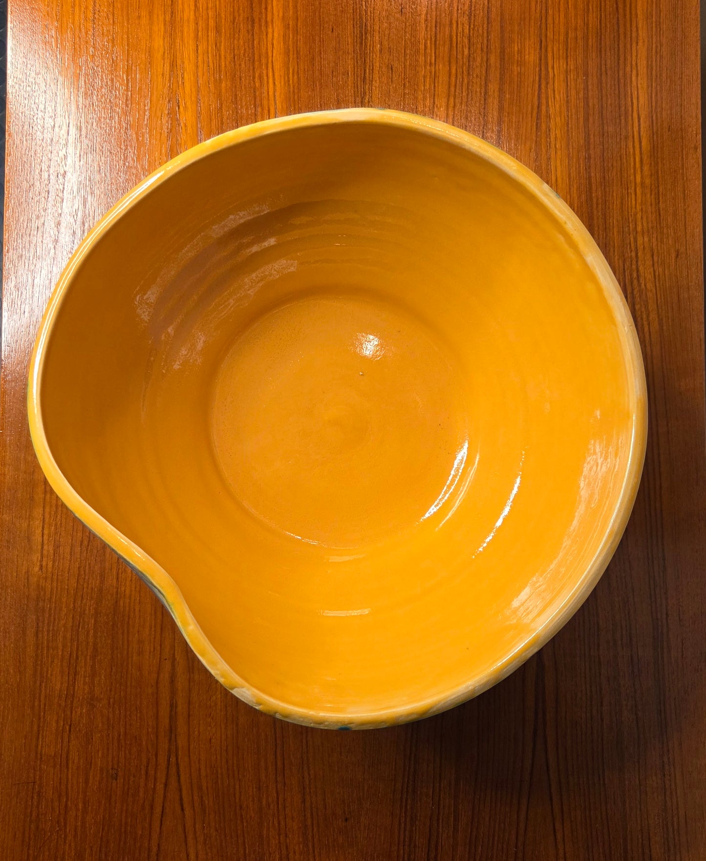 Uniikki keramiikkakulho / taide-esine – käsinlasitettu