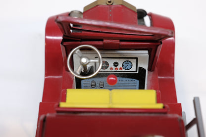 Tin toy fire truck 50s