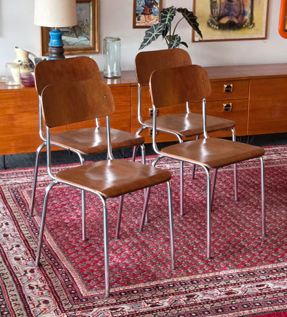 Bauhaus tyyliset tuolit 4kpl