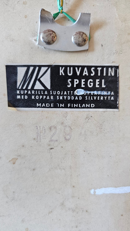 Mäkisen kuvastin – pyöreä peili, halkaisija 40 cm