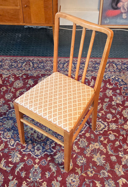 Ruokatuolisetti 4 kpl – 1960-luku | Lahden Puukalusto