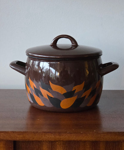 Finel Liekki emalikattila, Raija Uosikkinen – korkeus 16 cm