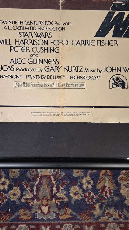 Star Wars juliste vuodelta 1977