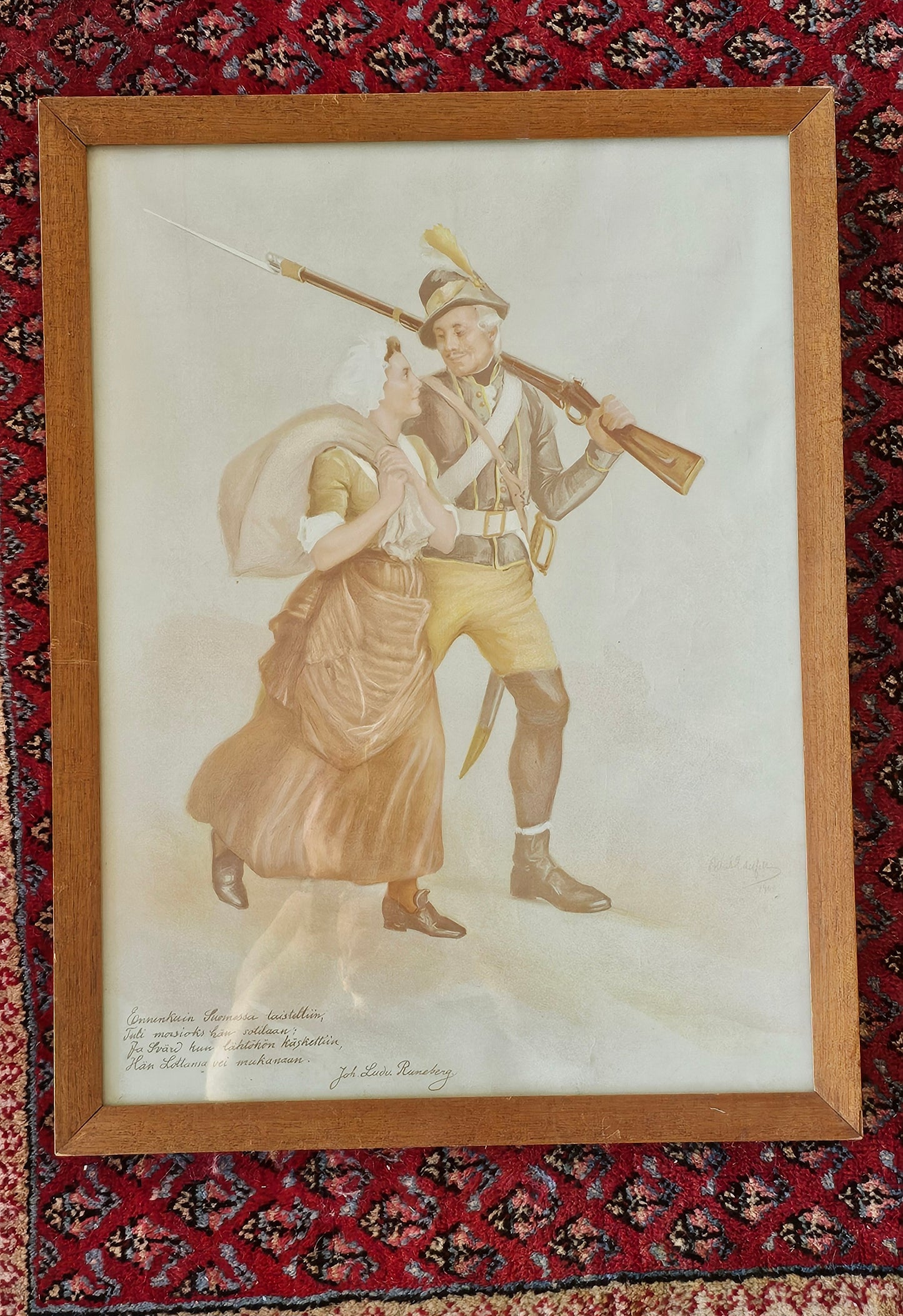Lotta Svärd -painokuva, 1900-luvun alku