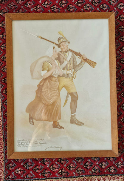 Lotta Svärd -painokuva, 1900-luvun alku