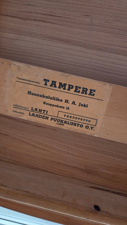 Ruokapöytä 60-luku, Lahden puukalusto Oy